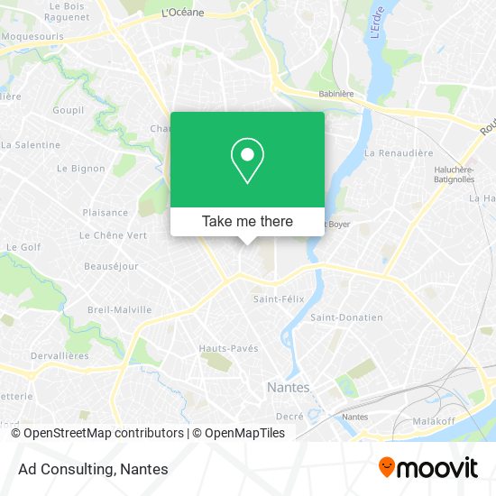 Ad Consulting map