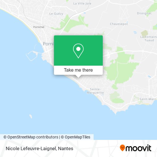 Nicole Lefeuvre-Laignel map