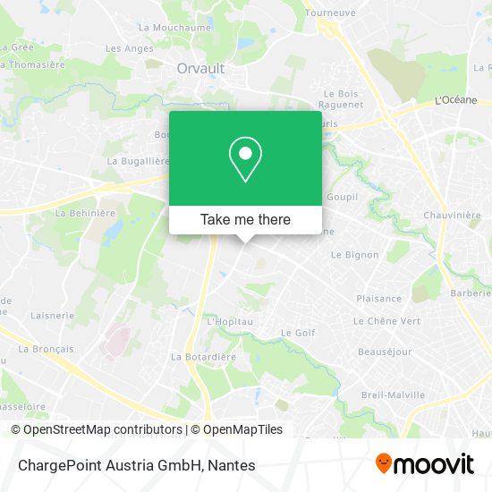 ChargePoint Austria GmbH map