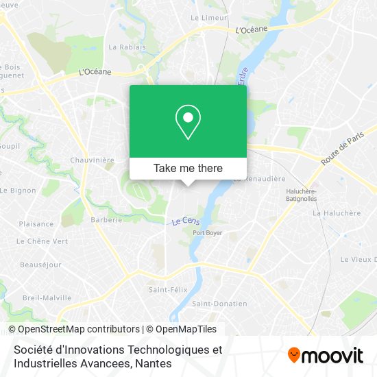 Mapa Société d'Innovations Technologiques et Industrielles Avancees