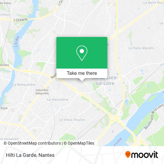 Hilti La Garde map