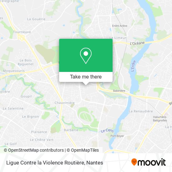 Ligue Contre la Violence Routière map