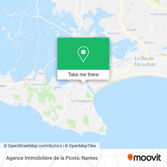 Agence Immobilière de la Poste map