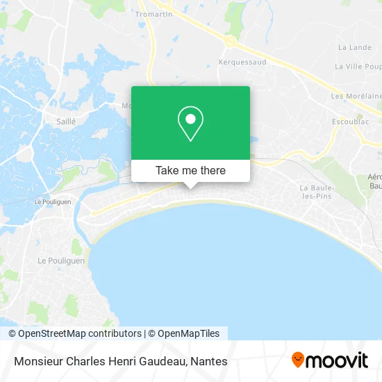 Monsieur Charles Henri Gaudeau map