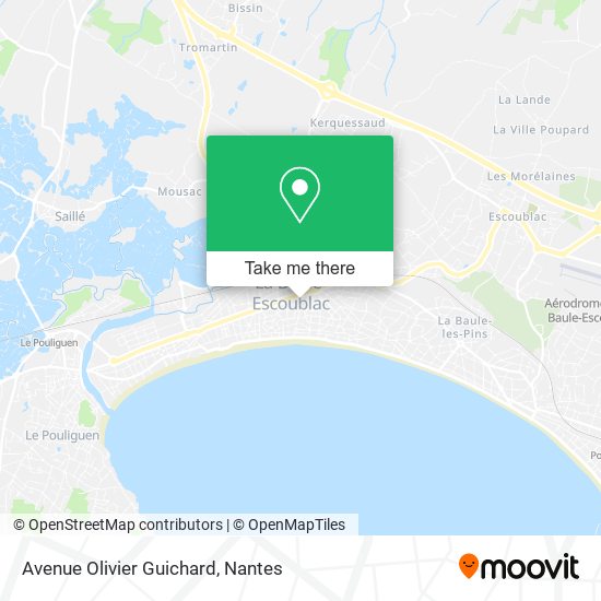 Avenue Olivier Guichard map