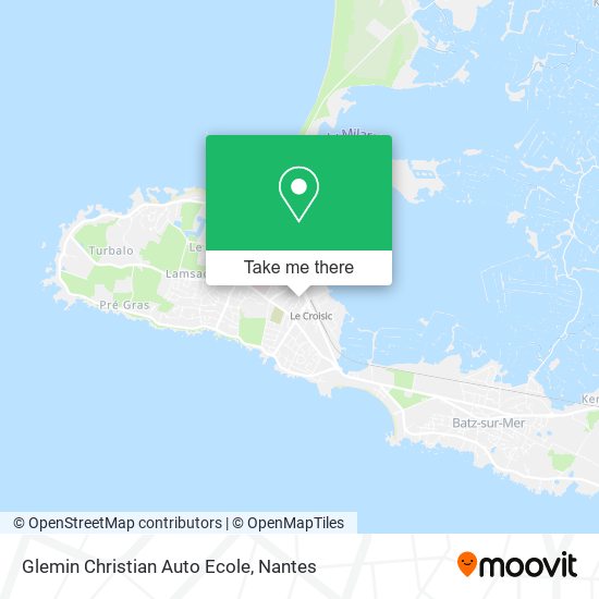 Mapa Glemin Christian Auto Ecole