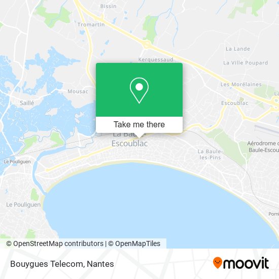 Mapa Bouygues Telecom