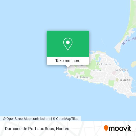 Domaine de Port aux Rocs map