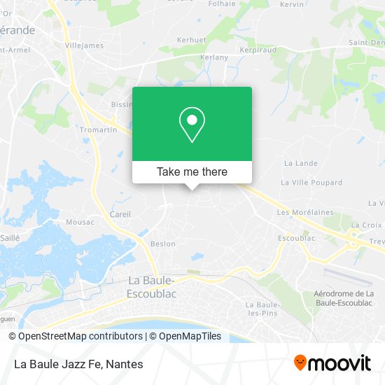 La Baule Jazz Fe map