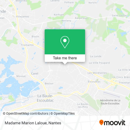 Madame Marion Laloue map