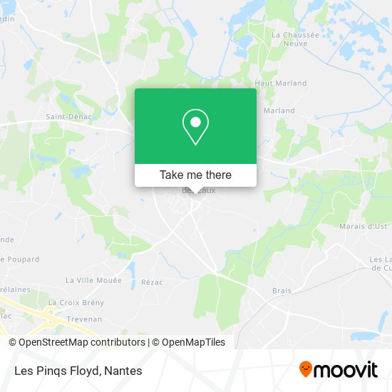 Les Pinqs Floyd map