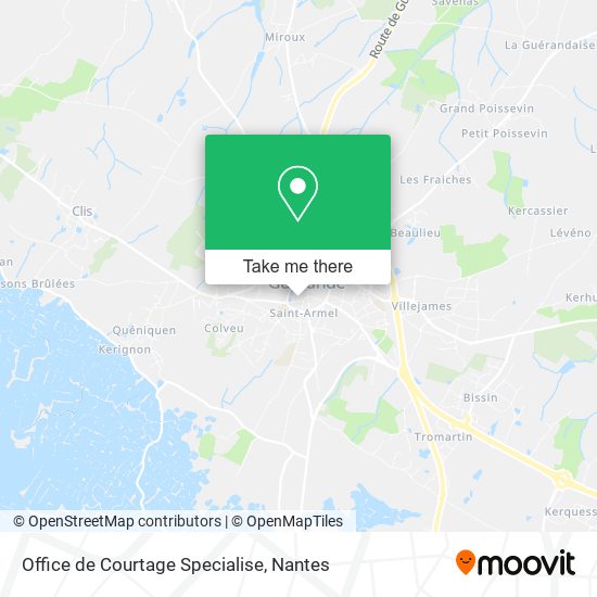 Office de Courtage Specialise map