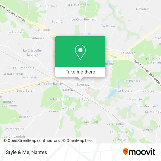 Style & Me map