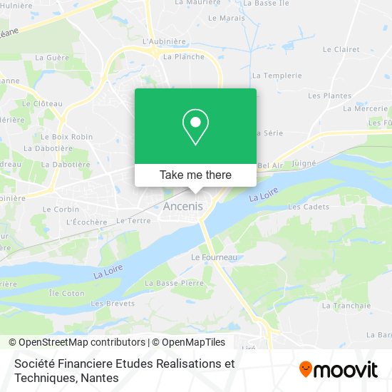 Société Financiere Etudes Realisations et Techniques map