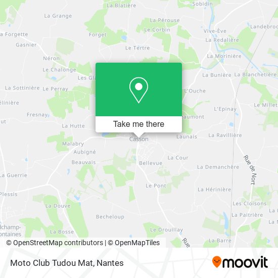 Mapa Moto Club Tudou Mat