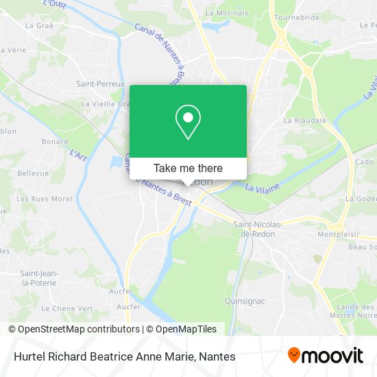Hurtel Richard Beatrice Anne Marie map