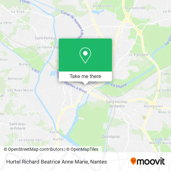 Hurtel Richard Beatrice Anne Marie map