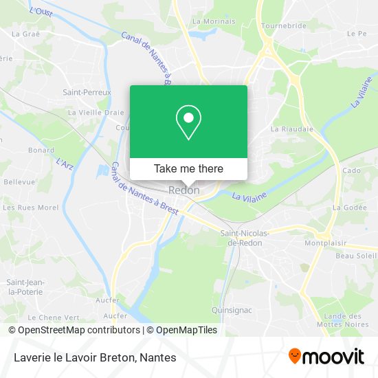 Laverie le Lavoir Breton map