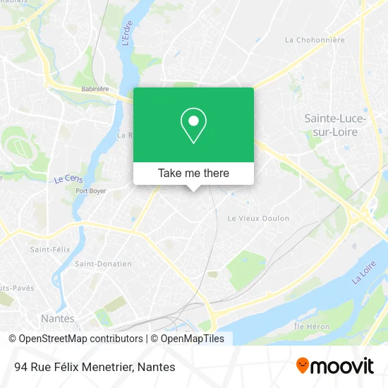 Mapa 94 Rue Félix Menetrier