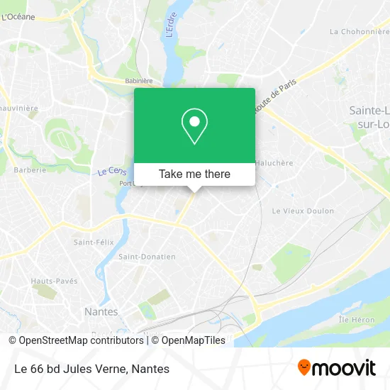 Le 66 bd Jules Verne map