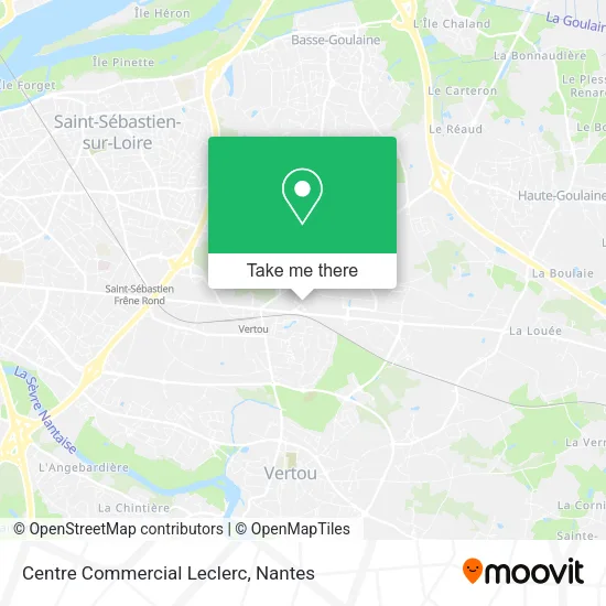 Centre Commercial Leclerc map
