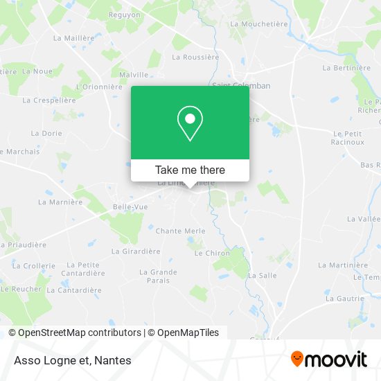 Asso Logne et map