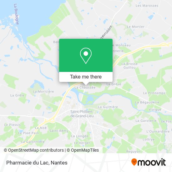 Pharmacie du Lac map