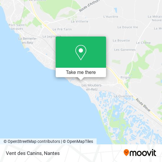 Vent des Canins map