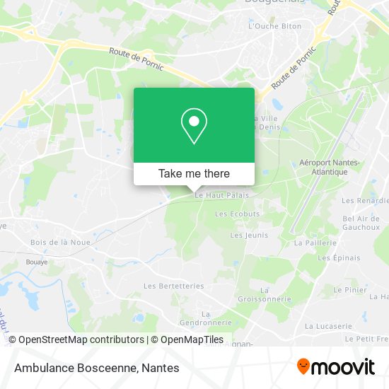 Ambulance Bosceenne map
