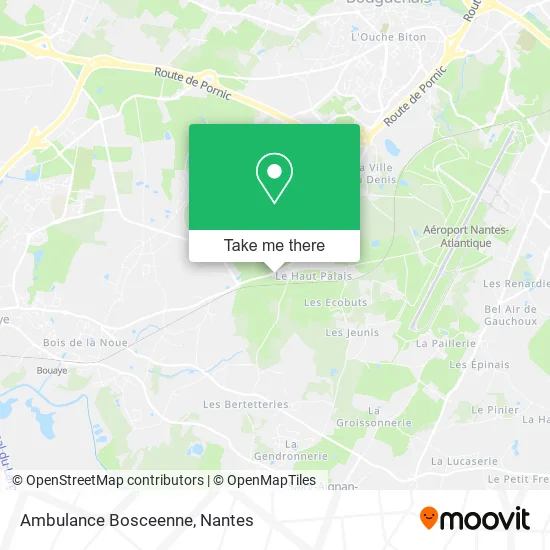 Ambulance Bosceenne map