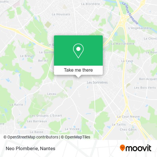 Neo Plomberie map