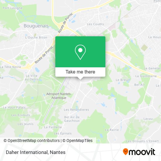 Daher International map