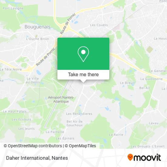 Daher International map