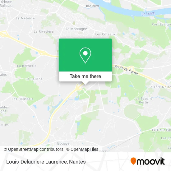 Louis-Delauriere Laurence map