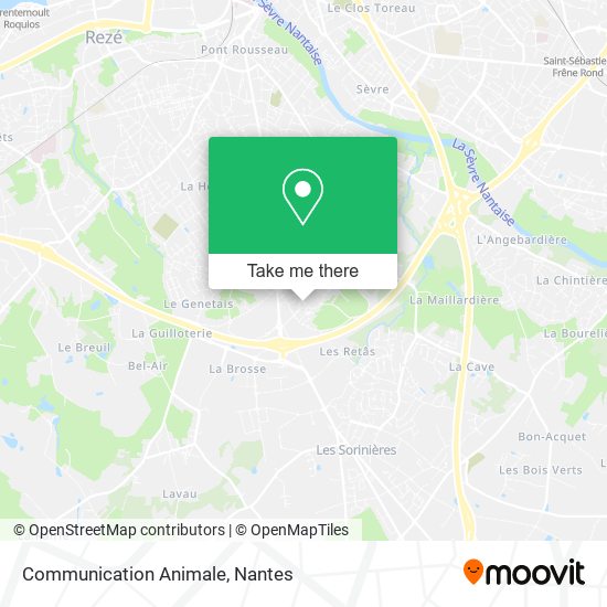 Communication Animale map