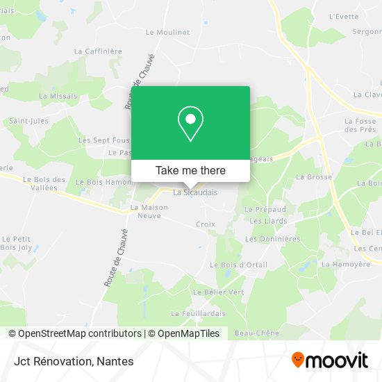 Jct Rénovation map