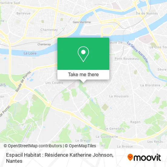 Espacil Habitat : Résidence Katherine Johnson map
