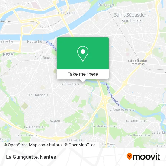 La Guinguette map