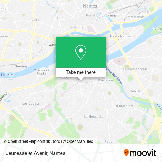 Jeunesse et Avenir map