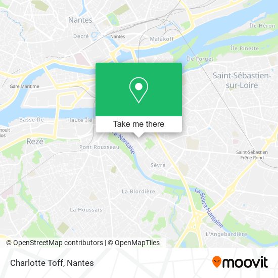Charlotte Toff map
