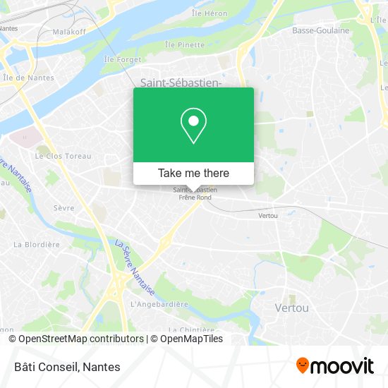 Bâti Conseil map