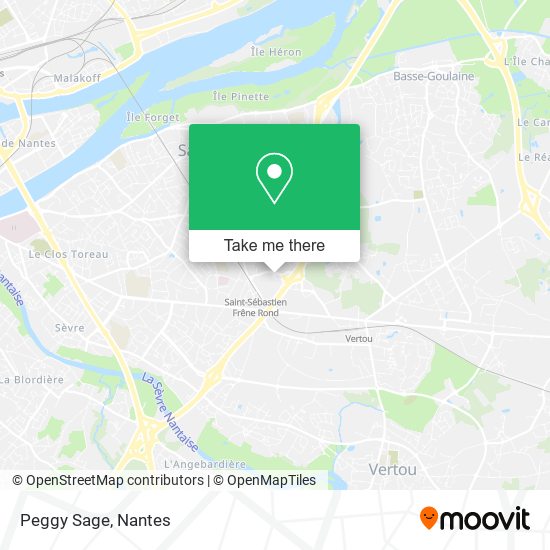 Peggy Sage map