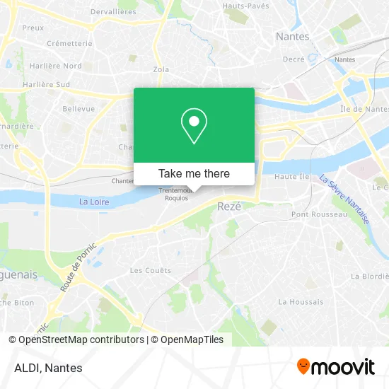 Mapa ALDI