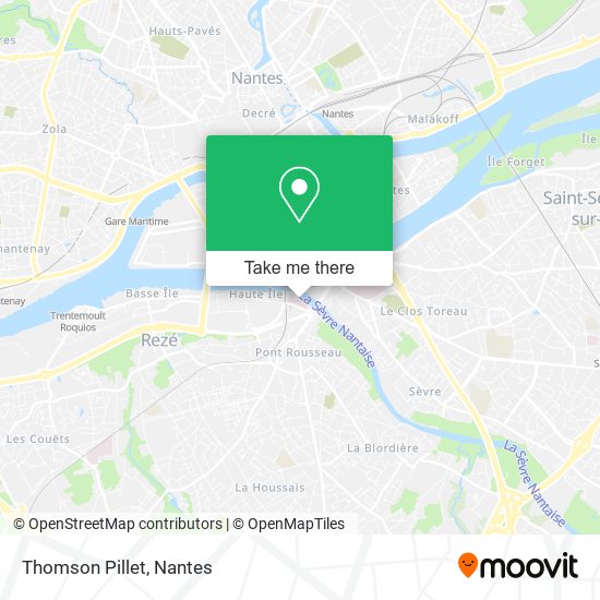 Thomson Pillet map