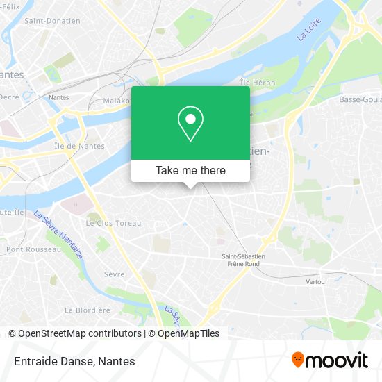 Entraide Danse map