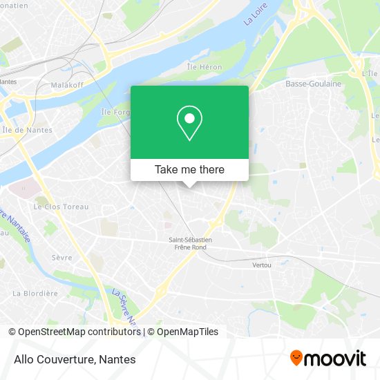 Allo Couverture map