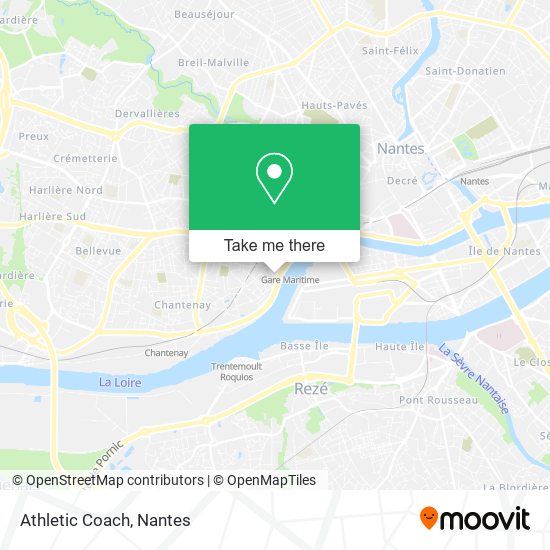 Athletic Coach map