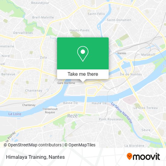 Himalaya Training map