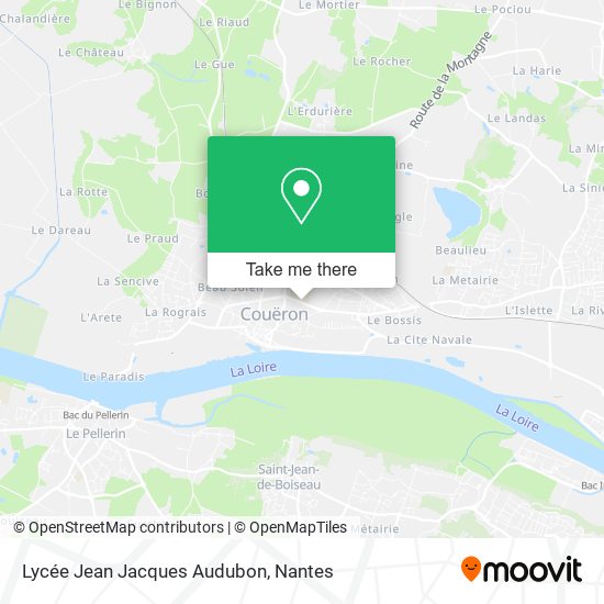 Lycée Jean Jacques Audubon map
