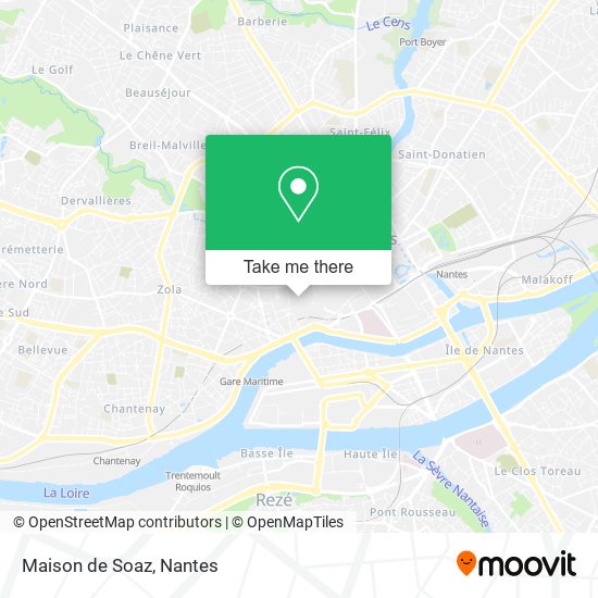 Maison de Soaz map